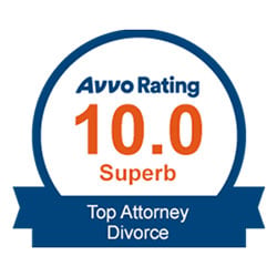 Avvo Rating | 10.0 superb | Top Attorney | Divorce