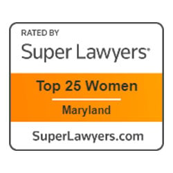 Rated By | Super Lawyers | Top 25 Women | Maryland | SuperLawyers.com