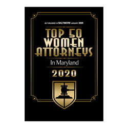 Top 50 Women Attorneys | In Maryland | 2020